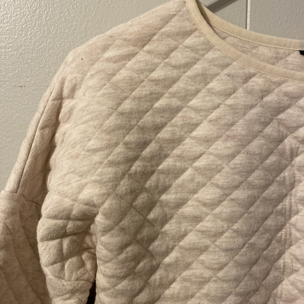 Tommy Hilfiger quilted crewneck
